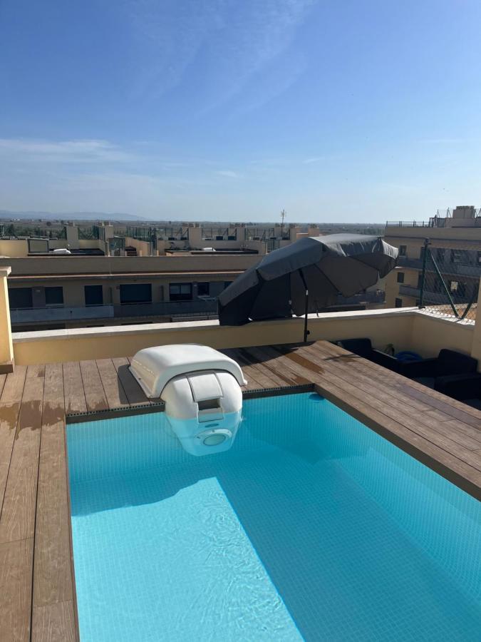 Апартаменты Atico Con Piscina Privada Y Zona Chill Out Сан-Карлос-де-ла-Рапита Экстерьер фото